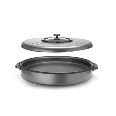 Párty pánev, HENDI, vnitřní pánev 550x(H)60 mm, 230V/1600W, ⌀620x(H)170mm | 239605